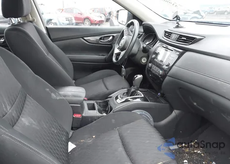 2017 Nissan Rogue S из США, поврежденный, VIN KNMAT2MVXHP614313